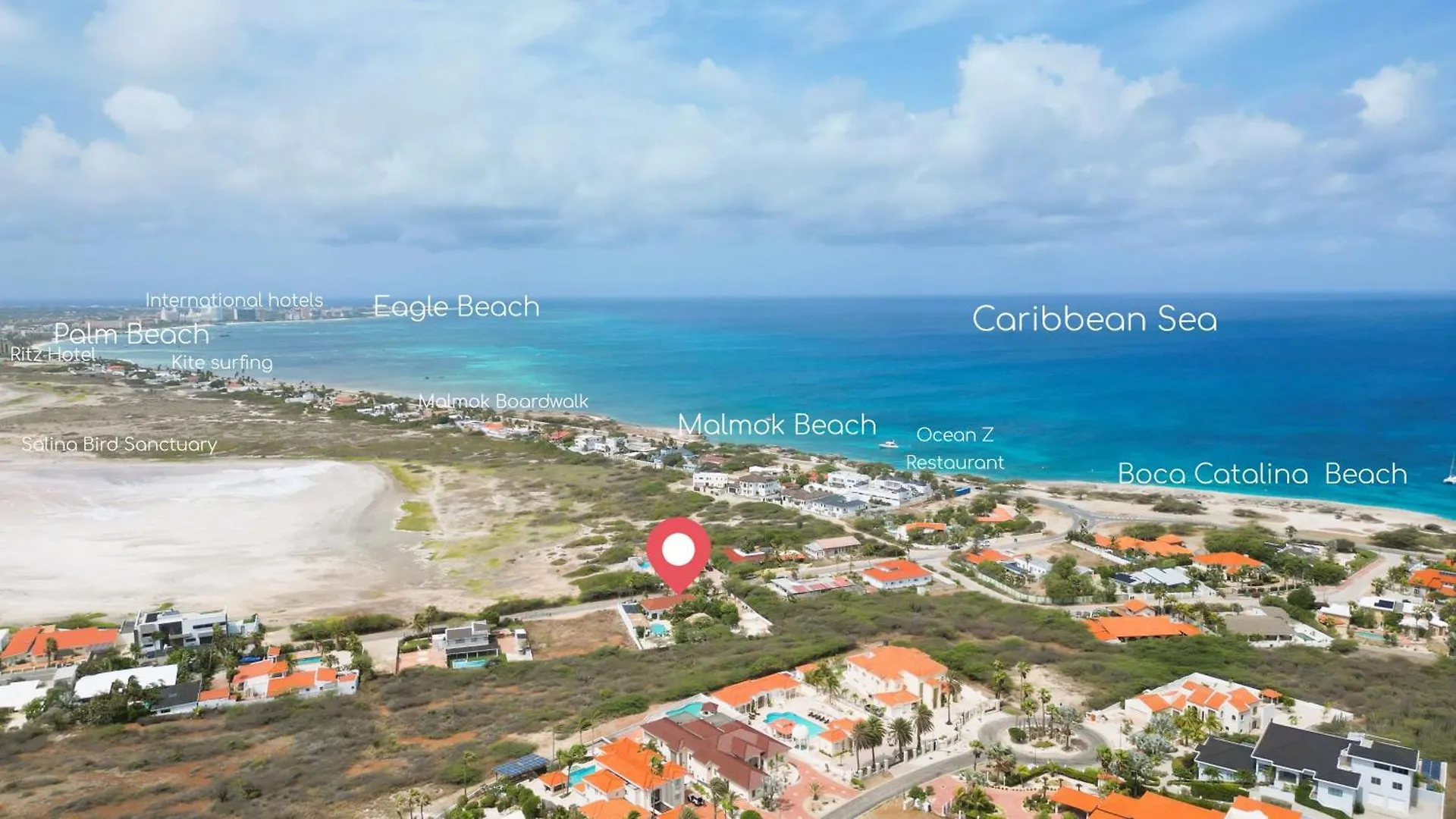 Willa Boca Beach House New Lux 6 Bed 6 Bath Pool Walk To Beach Palm Beach Aruba