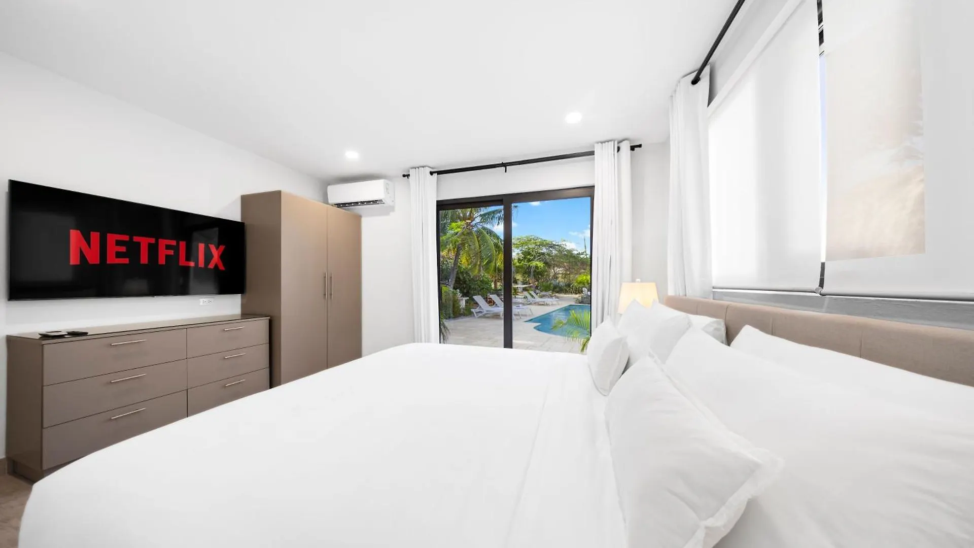 Villa Boca Beach House New Lux 6 Bed 6 Bath Pool Walk To Beach Palm Beach Aruba